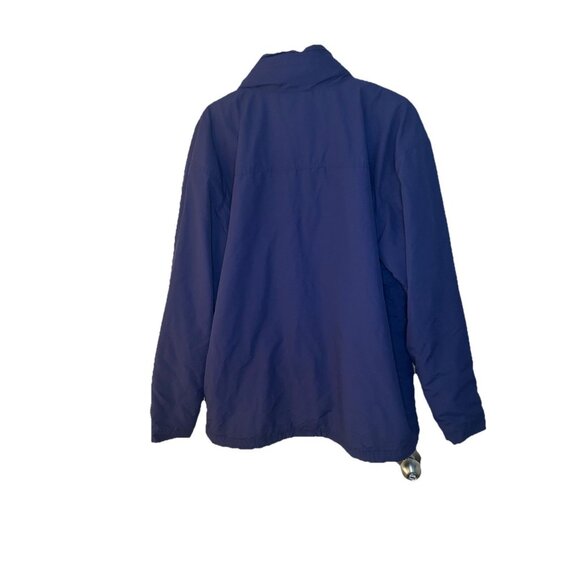 L.L. Bean Men’s Warm Up Jacket Zip Away Hood Men’s Size L - Picture 2 of 4